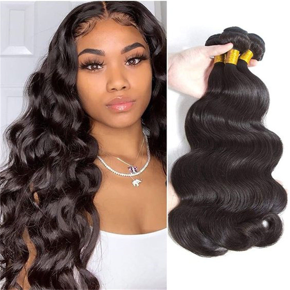 Tinhao Hair 10A Grade Natural Color Brazilian Virgin Human Hair Bundles Body Wave Long Lasting Hair Wefts